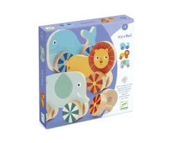 Sale 3 Animalitos con Ruedas de Madera Niños Juguetes Para Niños De Un Año|Últimas Unidades