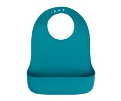 Baberos^We Might Be Tiny 2 Babero Catchie 2.0 Silicona Blue Dusk & Charcoal