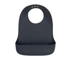 Baberos^We Might Be Tiny 2 Babero Catchie 2.0 Silicona Blue Dusk & Charcoal