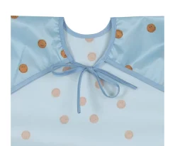 Sale 2 Baberos con Mangas Happy Smile Blue Baberos Impermeables|Baberos