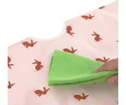 Baberos^Lassig 2 Baberos con Mangas Little Forest Rabbit