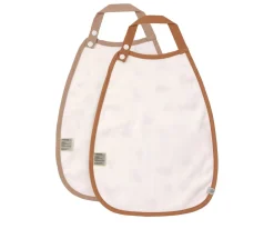 Baberos^Lassig 2 Baberos Impermeables Extra Grandes Little Mateys Royal Blue