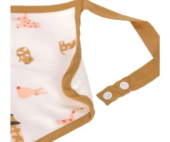 Baberos^Lassig 2 Baberos Impermeables Extra Grandes Little Mateys Spicy Orange