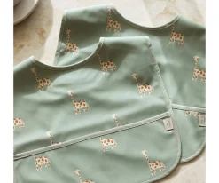 2 Baberos Impermeables Jungle Jambo Baby Led Weaning|Baberos Impermeables