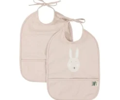 Baberos Impermeables^Trixie 2 Baberos Impermeables Mr. Rabbit