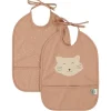 Best 2 Baberos Impermeables Mr. Cat Baberos|Baberos Impermeables