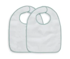 2 Baberos Impermeables Snake Soft Green Baberos Impermeables|Baberos