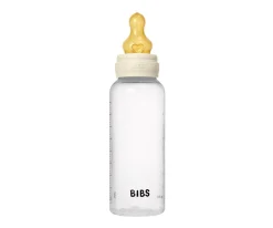 Biberones^BIBS 2 Biberones Plástico Látex Ivory 270 ml
