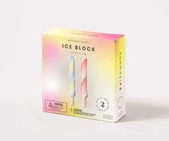 Hot 2 Bloques de Hielo Inflable Buddy Juguetes De Playa|Flotadores Niños