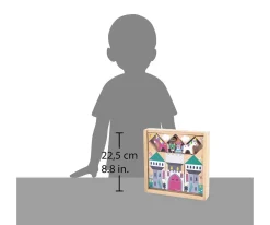 Clearance 37 Bloques de Madera Reino Encantado Roads Niños Juguetes Niños 4 Años|Juguetes Para Niños De 18 Meses