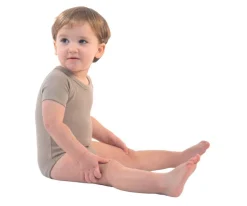 Ropa Infantil^J BIMBI 2 Body Bebé (0-36meses) Manga Corta 4 Season Brown