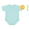 Ropa Infantil^J BIMBI 2 Body Bebé (0-36meses) Manga Corta 4 Season Aqua Green