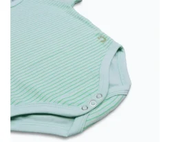 Ropa Infantil^J BIMBI 2 Body Bebé (0-36meses) Manga Corta 4 Season Aqua Green