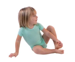 Ropa Infantil^J BIMBI 2 Body Bebé (0-36meses) Manga Corta 4 Season Aqua Green