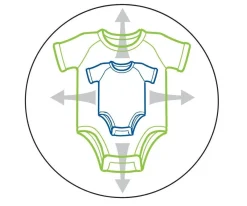 Ropa Infantil^J BIMBI 2 Body Bebé (0-36meses) Sin Manga Summer Blue