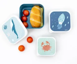 Outlet 3 Cajas Almuerzo Animal Friends Colecciones Vuelta Al Cole|Cajas De Almuerzo