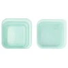 Best 3 Cajas Almuerzo Aqua Glitter Turquoise Cajas De Almuerzo|Fiambreras Infantiles