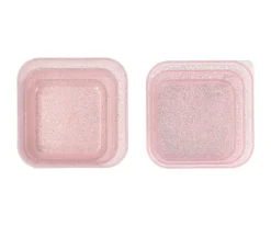 Cajas De Almuerzo^Tutete 3 Cajas Almuerzo Glitter Pink