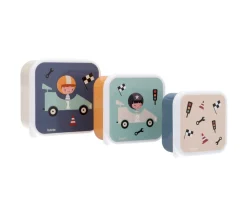 Clearance 3 Cajas Almuerzo Speed Racers Colecciones Vuelta Al Cole|Fiambreras Infantiles