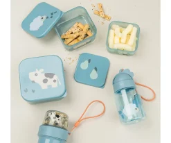 Cajas De Almuerzo^Done by Deer 3 Cajitas Almuerzo Tiny Farm Blue