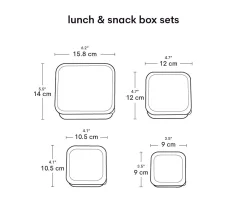 Sale 4 Cajitas Almuerzo y Snacks Pirates Cajas De Almuerzo|Fiambreras Infantiles