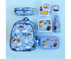 Sale 4 Cajitas Almuerzo y Snacks Pirates Cajas De Almuerzo|Fiambreras Infantiles