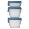 Sale 3 Cajitas Snack Tubs Ocean Cajas De Almuerzo|Fiambreras Infantiles