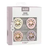 Chupetes Con Diseños^BIBS 4 Chupetes Boheme Ivory/Blush/Blossom/Dusky Lilac