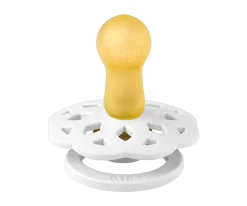 Chupetes Con Diseños^BIBS 2 Chupetes Boheme White/Sunshine