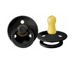 Chupetes Con Diseños^BIBS 2 Chupetes Colour Round Black/White