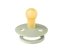 Chupetes Con Diseños^BIBS 2 Chupetes Colour Round Holiday Leaf Sage/Hunter Green