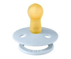 Chupetes Con Diseños^BIBS 2 Chupetes Colour Round White/Baby Blue