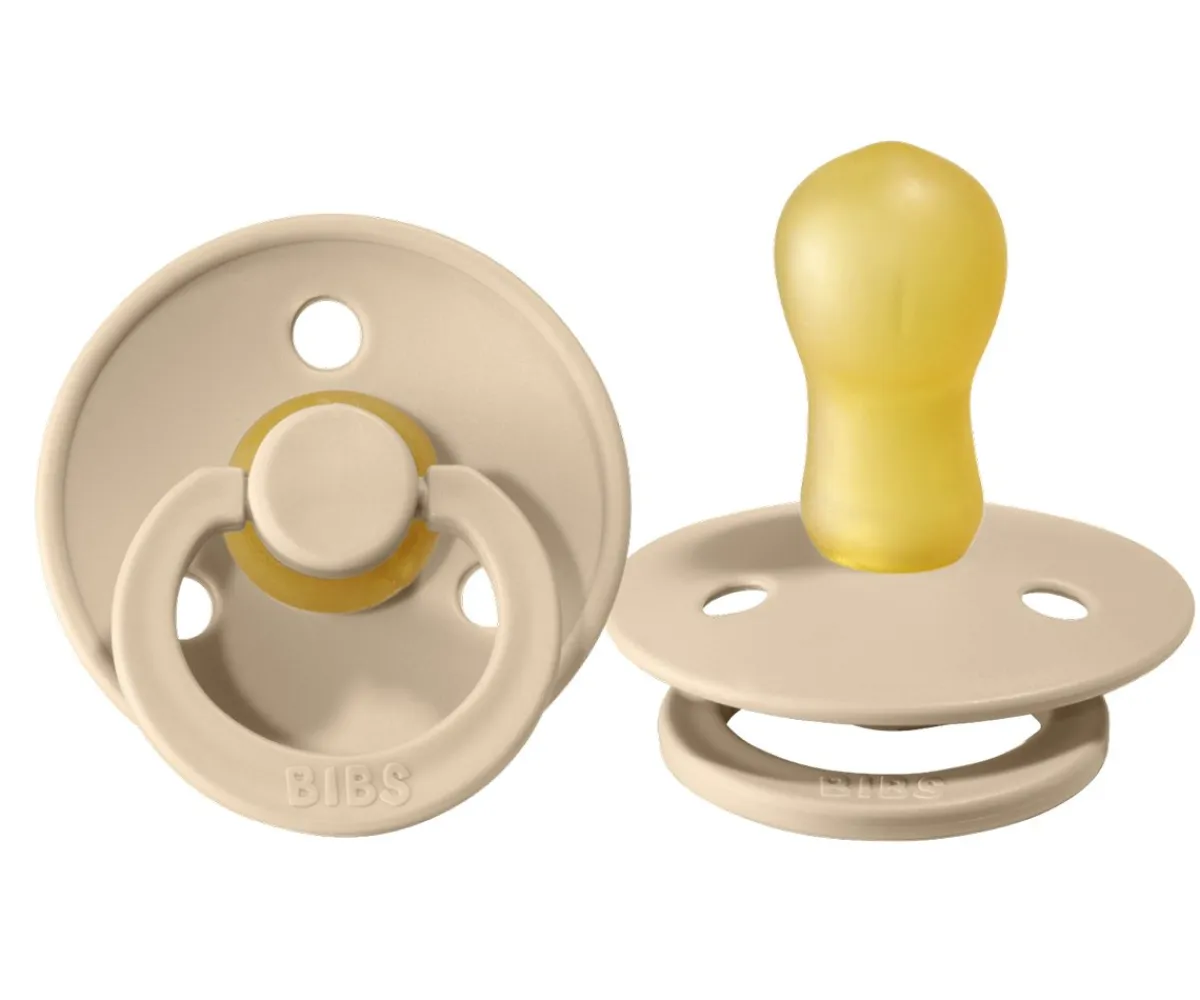 Chupetes Con Diseños^BIBS 2 Chupetes Colours Dark Oak/Vanilla