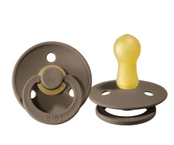 Chupetes Con Diseños^BIBS 2 Chupetes Colours Dark Oak/Vanilla