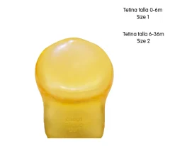 Chupetes Con Diseños^BIBS 2 Chupetes Couture Vanilla/Mocha Látex