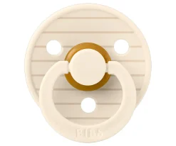 Chupetes Con Diseños^BIBS 2 Chupetes Studio Colour Round Pin Ivory Vanilla Mix