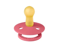 Chupetes Con Diseños^BIBS 2 Chupetes Studio Colour Round Block Baby Pink Coral Mix