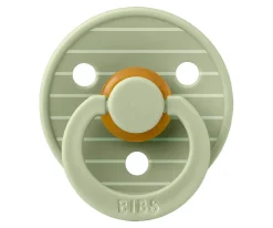 Chupetes Con Diseños^BIBS 2 Chupetes Studio Colour Round Pin Sage Mix