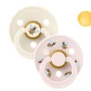 Chupetes Con Diseños^BIBS 2 Chupetes Studio Colour Round Bumblebee Ivory Mix