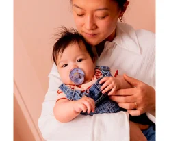 Chupetes Con Diseños^BIBS 2 Chupetes Studio Colour Round Jasmine Ivory Mix