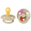 Chupetes Con Diseños^BIBS 2 Chupetes Studio Colour Round Morning Bloom Vanilla Mix