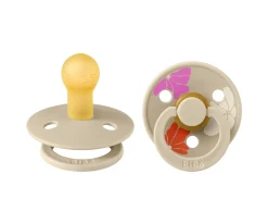 Chupetes Con Diseños^BIBS 2 Chupetes Studio Colour Round Morning Bloom Vanilla Mix