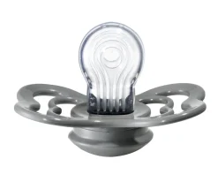 Chupetes Con Diseños^BIBS 2 Chupetes Supreme Cloud/Black Silicona