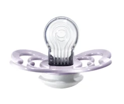 Chupetes Con Diseños^BIBS 2 Chupetes Supreme Heather/Dusky Lilac Silicona