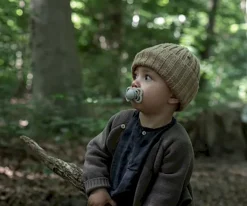 Chupetes Con Diseños^BIBS 2 Chupetes Supreme Honey Bee/Olive Látex