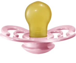 Chupetes Con Diseños^BIBS 2 Chupetes Supreme Ivory/Baby Pink Látex