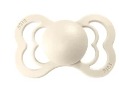 Chupetes Con Diseños^BIBS 2 Chupetes Supreme Ivory/Baby Pink Látex