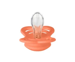 Chupetes Con Diseños^BIBS 2 Chupetes Supreme Papaya/Violet Sky