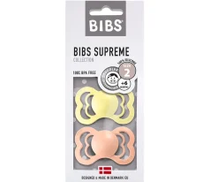 Chupetes Con Diseños^BIBS 2 Chupetes Supreme Sunset/Sunshine Silicona