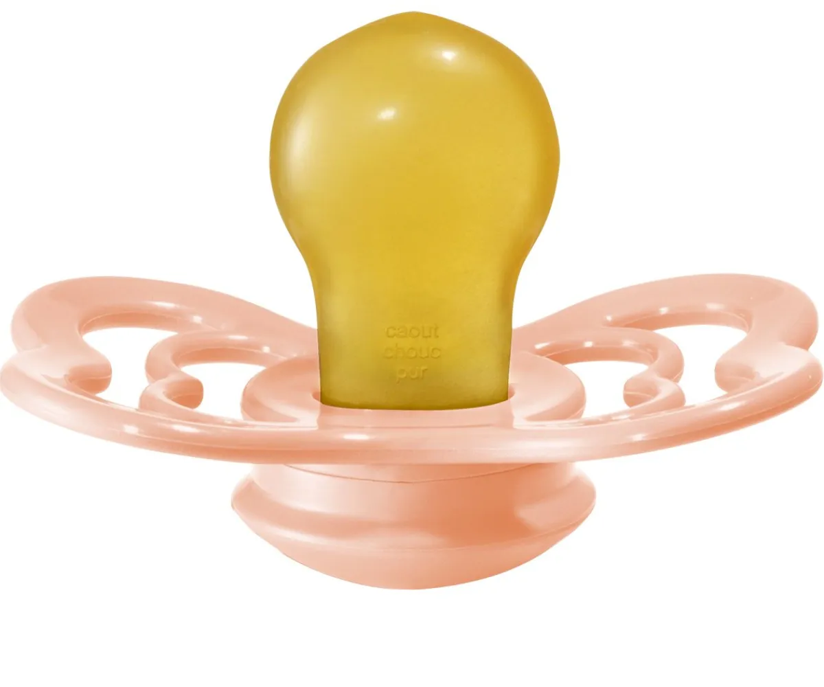 Chupetes Con Diseños^BIBS 2 Chupetes Supreme Sunset/Sunshine Látex